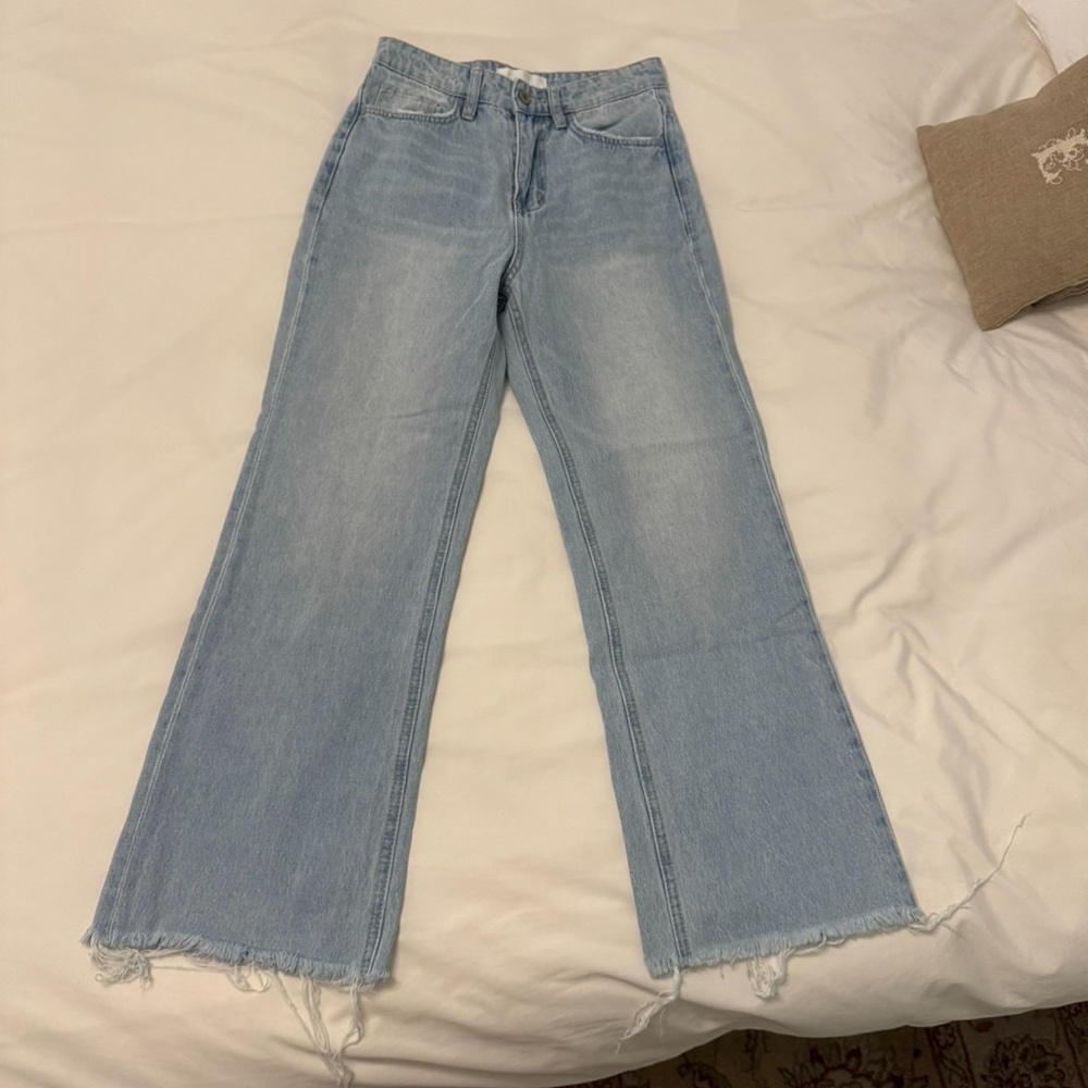 Vervet straight leg high waisted jeans